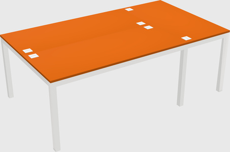 Shared office desks