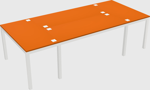 Shared office desks