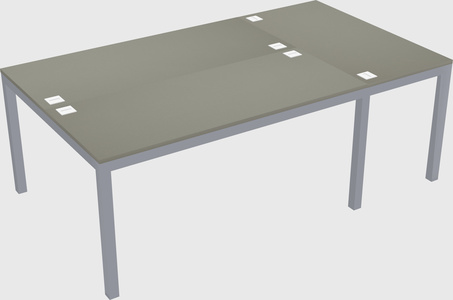 Shared office desks