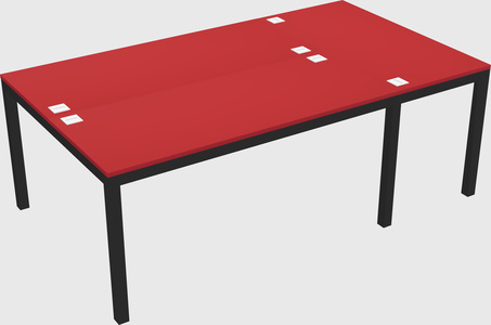 Shared office desks