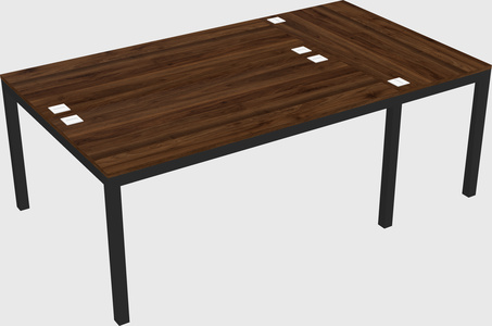 Shared office desks