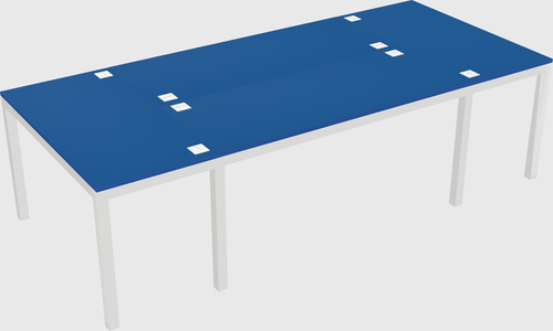 Shared office desks