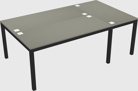 Shared office desks