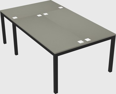 Shared office desks