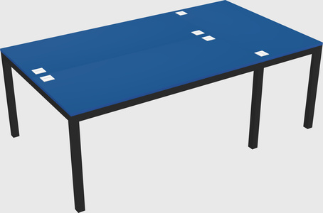 Shared office desks