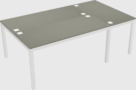 Shared office desks