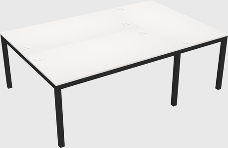 Shared office desks