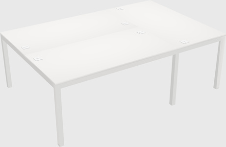 Shared office desks