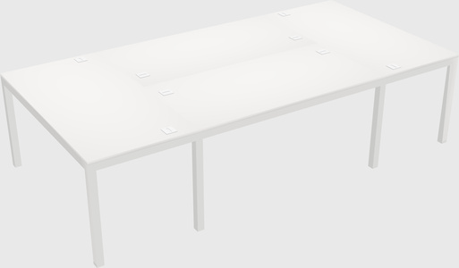 Shared office desks