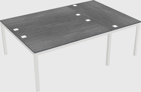 Shared office desks