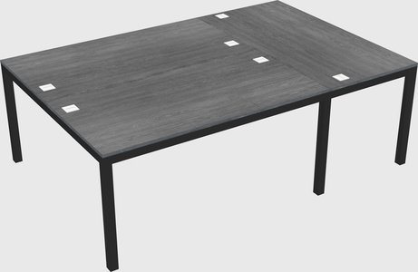Shared office desks