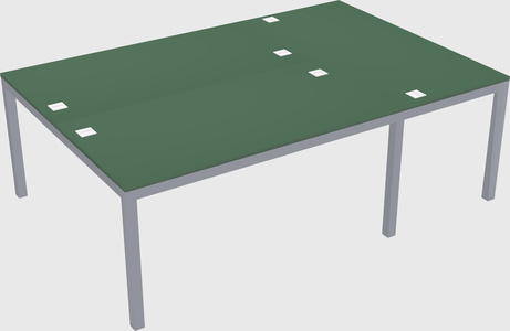 Shared office desks