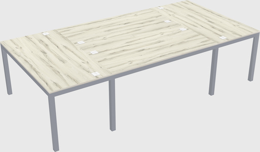 Shared office desks