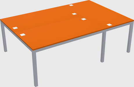 Shared office desks