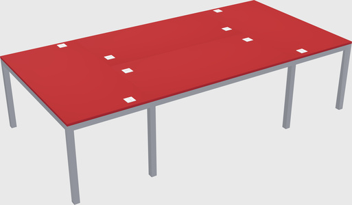 Shared office desks