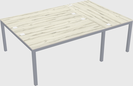 Shared office desks