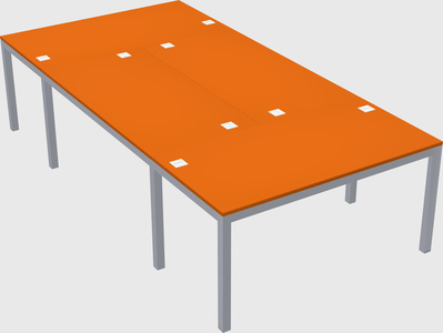 Shared office desks