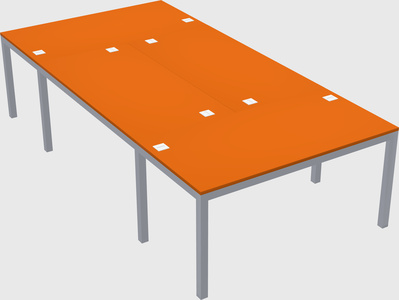 Shared office desks
