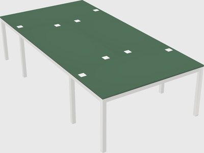 Shared office desks