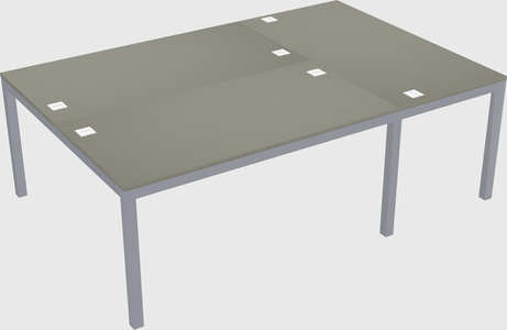 Shared office desks