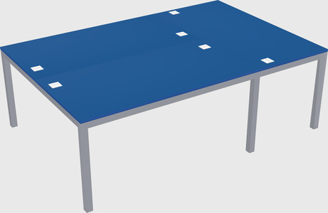 Shared office desks