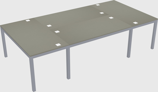 Shared office desks