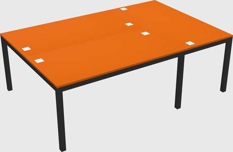 Shared office desks