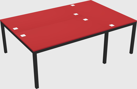 Shared office desks