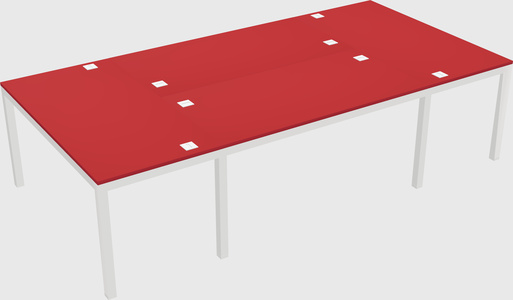 Shared office desks