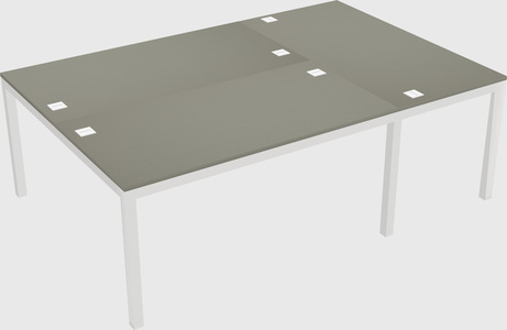 Shared office desks