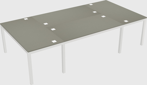 Shared office desks