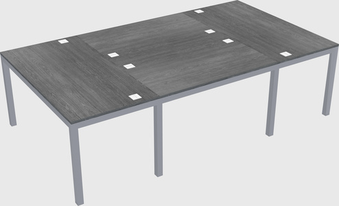 Shared office desks