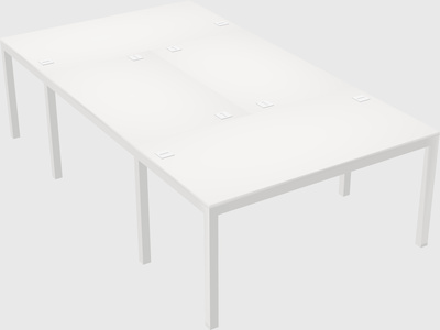 Shared office desks
