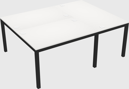 Shared office desks