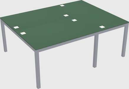 Shared office desks