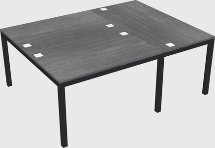 Shared office desks