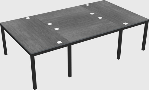 Shared office desks
