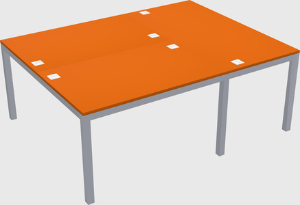 Shared office desks