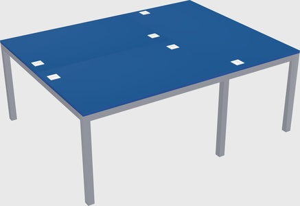 Shared office desks