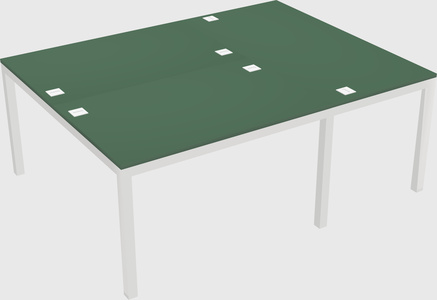 Shared office desks