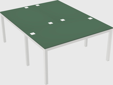 Shared office desks