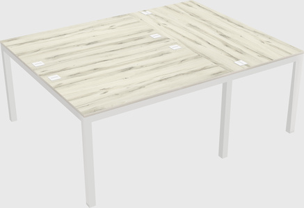Shared office desks
