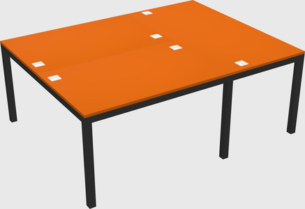 Shared office desks
