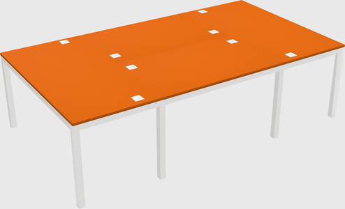 Shared office desks