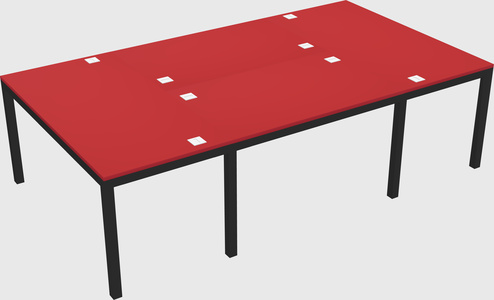 Shared office desks