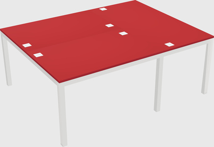 Shared office desks