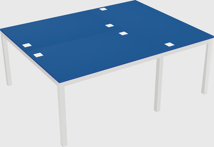 Shared office desks