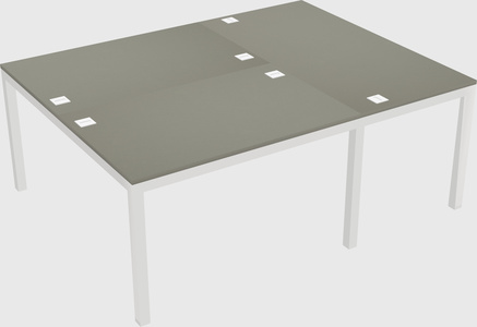 Shared office desks