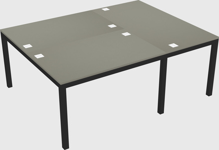 Shared office desks