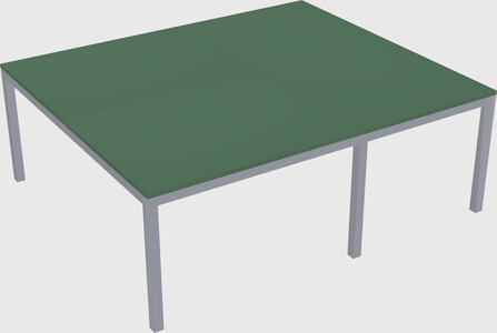 Shared office desks